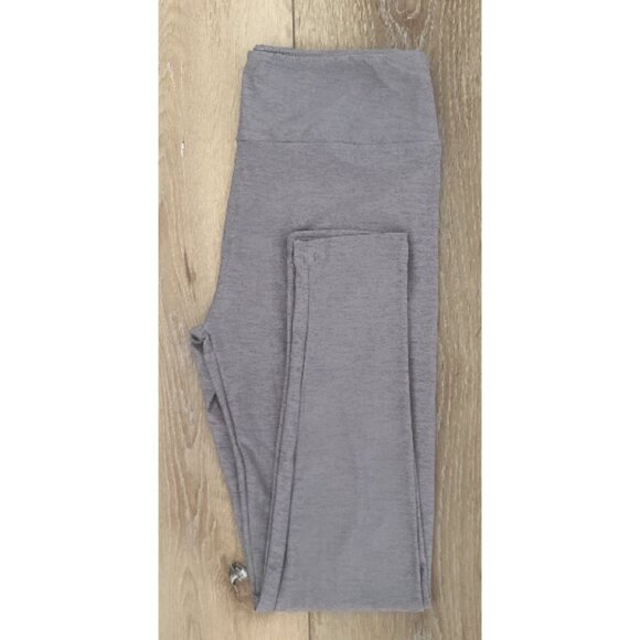 Women's Heather Gray Soft LuLaRoe Leggings - Picture 1 of 4